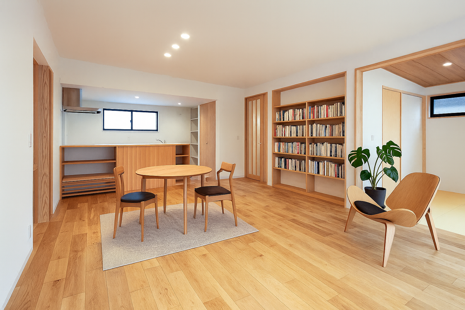 シンプル和モダンな平屋